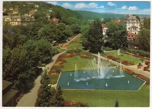 [Ansichtskarte] GERMANY - Bad Kissingen - Rosengarten. 