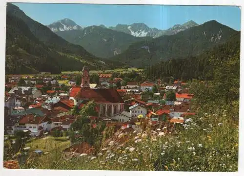 [Ansichtskarte] GERMANY - Mittenwald / Obb. gegen Tiroler Berge. 