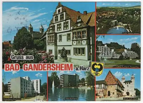 [Ansichtskarte] GERMANY - Bad Gandersheim a. Harz. 