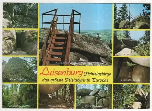 [Ansichtskarte] GERMANY - Luisenburg / Fichtelgebirge. 