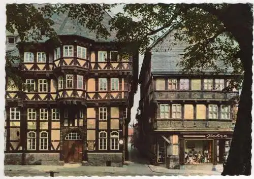 [Ansichtskarte] GERMANY - Goslar - Marktstraße Ecke Münzgasse. 