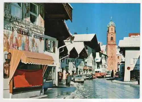 [Ansichtskarte] GERMANY - Mittenwald / Obb. - Obermarkt. 