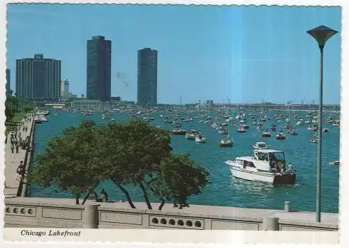 [Ansichtskarte] USA - Chicago - Lakefront. 