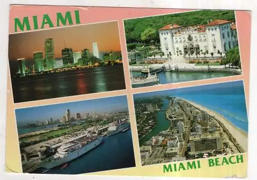 [Ansichtskarte] USA - Miami - Miami Beach. 