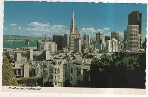 [Ansichtskarte] USA - San Francisco - Needlepoint Architecture. 