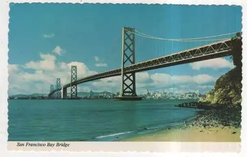 [Ansichtskarte] USA - San Francisco Bay Bridge. 