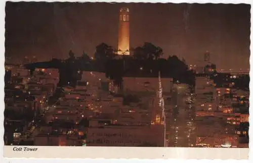 [Ansichtskarte] USA - San Francisco - Coit Tower. 