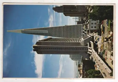 [Ansichtskarte] USA - San Francisco - Holiday Inn and Transamerica Building. 