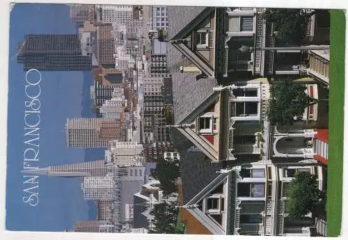 [Ansichtskarte] USA - San Francisco - Steiner Street. 