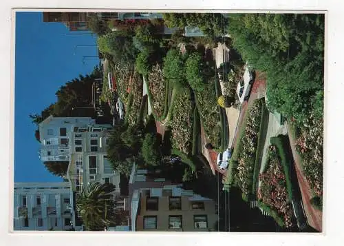 [Ansichtskarte] USA - San Francisco - Lombard Street. 