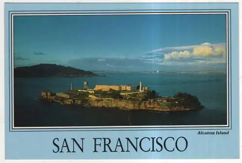 [Ansichtskarte] USA - San Francisco - Alcatraz Island. 