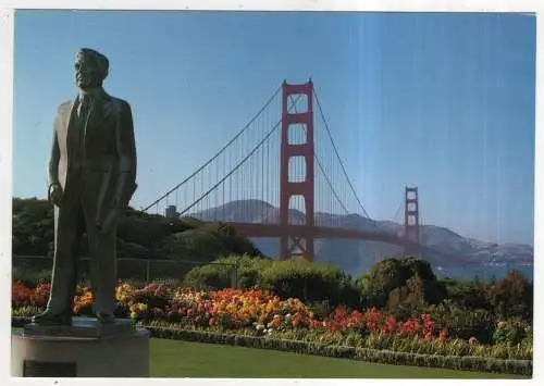 [Ansichtskarte] USA - San Francisco - Golden Gate Bridge. 