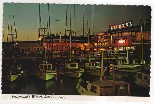 [Ansichtskarte] USA - San Francisco - Fisherman's Wharf. 