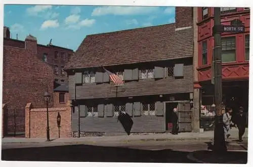 [Ansichtskarte] USA - Boston - The Paul Revere House. 