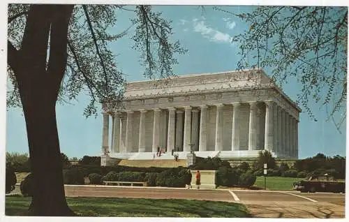 [Ansichtskarte] USA - Washington D. C. - The Lincoln Memorial. 