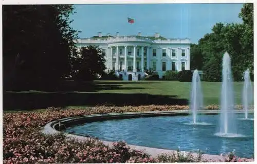 [Ansichtskarte] USA - Washington D. C. - The White House. 