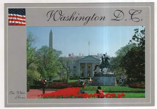 [Ansichtskarte] USA - Washington D. C. - The White House. 