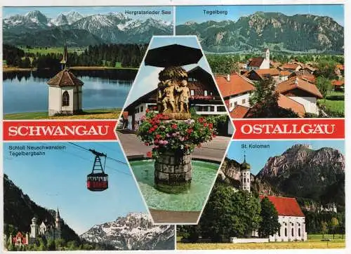 [Ansichtskarte] GERMANY - Schwangau / Ostallgäu. 