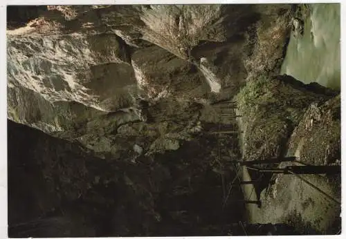 [Ansichtskarte] GERMANY - Partnachklamm bei Garmisch-Partenkirchen. 