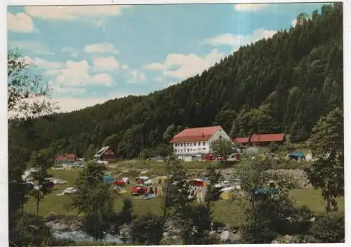 [Ansichtskarte] GERMANY - Oberkutterau üb. St. Blasien / Schw. - Campingplatz Waldfrieden. 