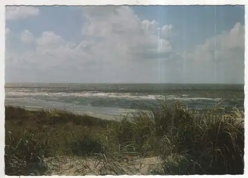 [Ansichtskarte] GERMANY - Dünenausblick an der Nordsee. 