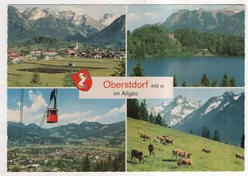 [Ansichtskarte] GERMANY - Oberstdorf im Allgäu. 