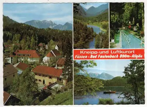 [Ansichtskarte] GERMANY - Füssen - Bad Faulenbach. 