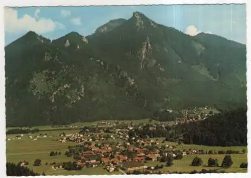 [Ansichtskarte] GERMANY - Marquartstein-Piesenhausen / Obb. mit Schnappen, Hochgern, Hochlerch. 