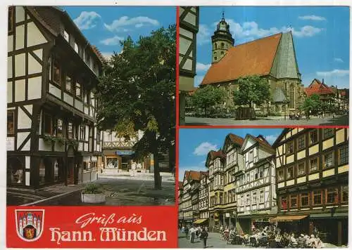 [Ansichtskarte] GERMANY - Hann. Münden. 