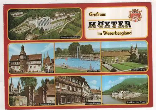 [Ansichtskarte] GERMANY - Höxter im Weserbergland. 