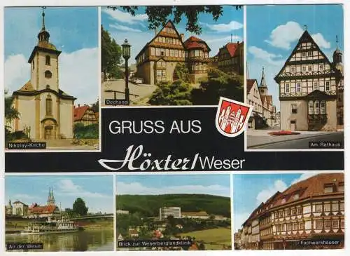 [Ansichtskarte] GERMANY - Höxter / Weser. 