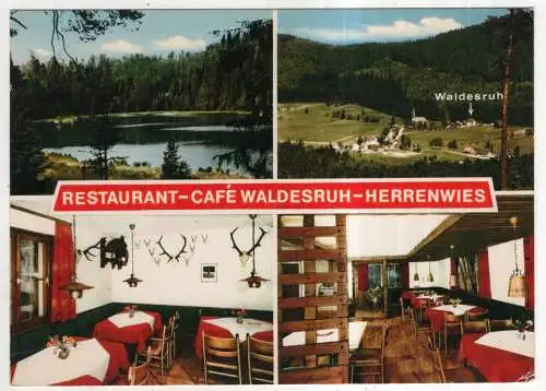 [Ansichtskarte] GERMANY - Herrenwies - Restaurant-Café Waldesruh. 