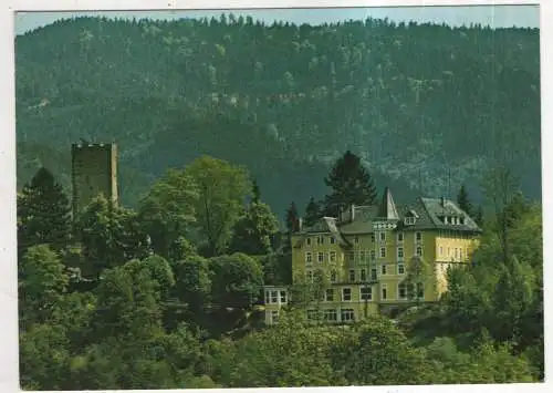 [Ansichtskarte] GERMANY - Hornberg / Schwarzwald - Gutachtal - Hotel Schloss Hornberg - Restaurant - Café. 