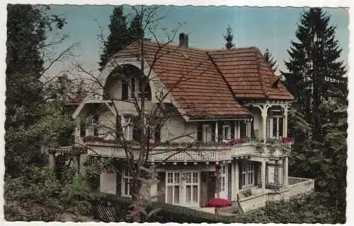 [Ansichtskarte] GERMANY - Freudenstadt im Schwarzwald - Pension Haus Waldfried. 