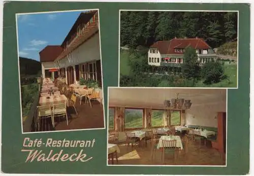 [Ansichtskarte] GERMANY - Café Waldeck bei Neulautern  Schwäb-Wald. 