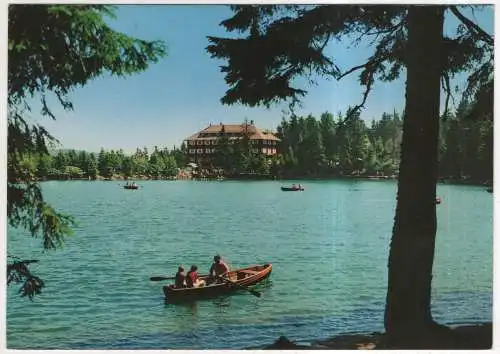 [Ansichtskarte] GERMANY - Berghotel Mummelsee an der Schwarzwaldhochstraße. 