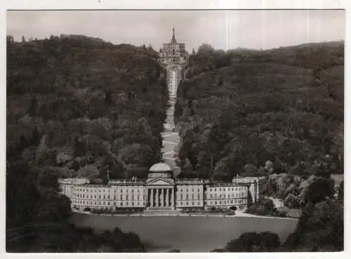 [Ansichtskarte] GERMANY - Kassel - Wilhelmshöhe - Blick auf Schloß und Herkules. 