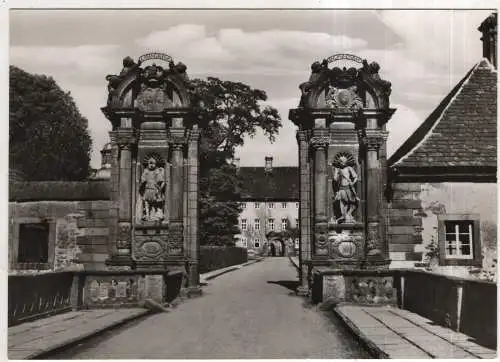 [Ansichtskarte] GERMANY - Schloss Corvey bei Höxter a. d. Oberweser - Schloßeingang. 