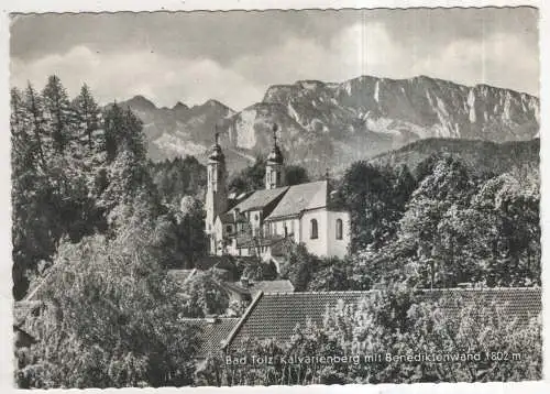 [Ansichtskarte] GERMANY - Bad Tölz - Kalvarienberg mit Benediktenwand. 