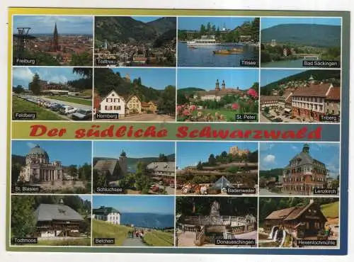 [Ansichtskarte] GERMANY - Südlicher Schwarzwald. 