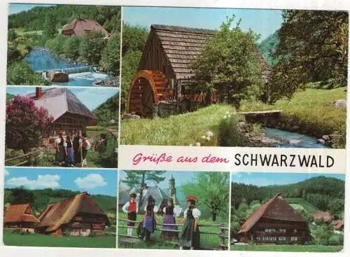 [Ansichtskarte] GERMANY - Schwarzwald. 