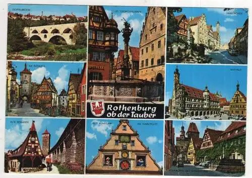 [Ansichtskarte] GERMANY - Rothenburg ob der Tauber. 