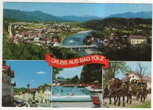 [Ansichtskarte] GERMANY - Bad Tölz. 