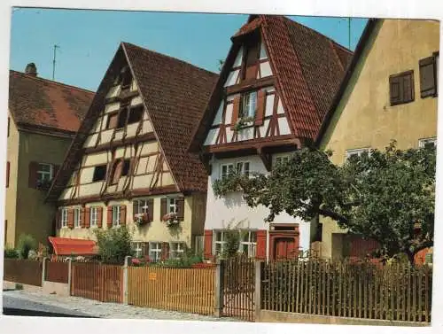 [Ansichtskarte] GERMANY - Nördlingen - Alte Gerberhäuser. 