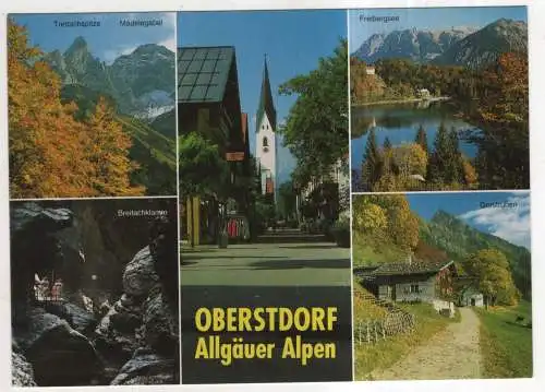 [Ansichtskarte] GERMANY - Oberstdorf / Allgäuer Alpen. 