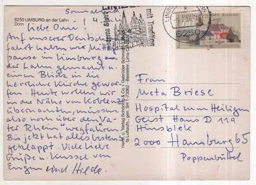 [Ansichtskarte] GERMANY - Limburg an der Lahn - Dom. 