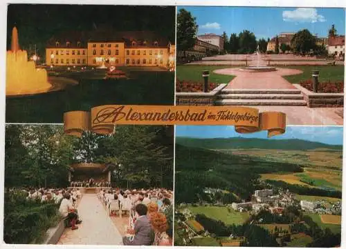 [Ansichtskarte] GERMANY - Bad Alexandersbad im Fichtelgebirge. 