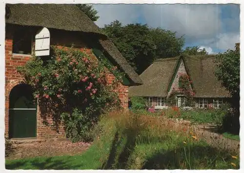 [Ansichtskarte] GERMANY - Sylt - Alte Friesenhäuser in Keitum. 