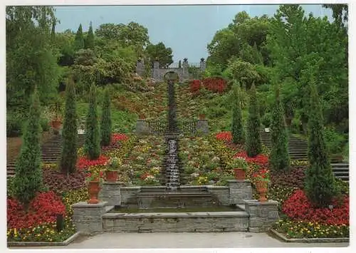 [Ansichtskarte] GERMANY - Insel Mainau im Bodensee - Italienische Wassertreppe. 