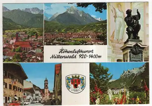 [Ansichtskarte] GERMANY - Mittenwald. 